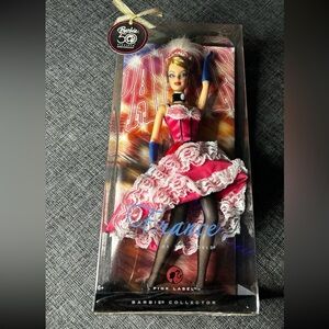Barbie Pink Label Collector Dolls of the World France - 50th Anniv (Box Damaged)